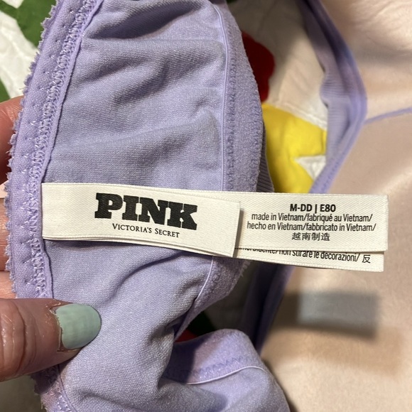 Victoria's Secret Purple Wireless T-Shirt Bra - Picture 3 of 5